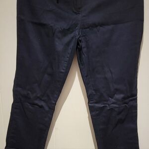 Michael Kors Womens Pants Slim Gold Zipper Pockets Size 6